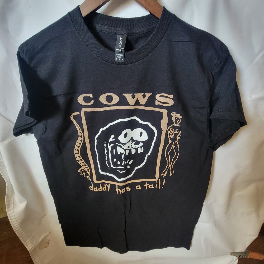 the Cows band t shirt  Medium black